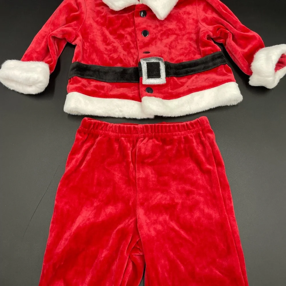 Unisex Santa baby infant 0-3 months vintage Santa outfit - Picture 5 of 9